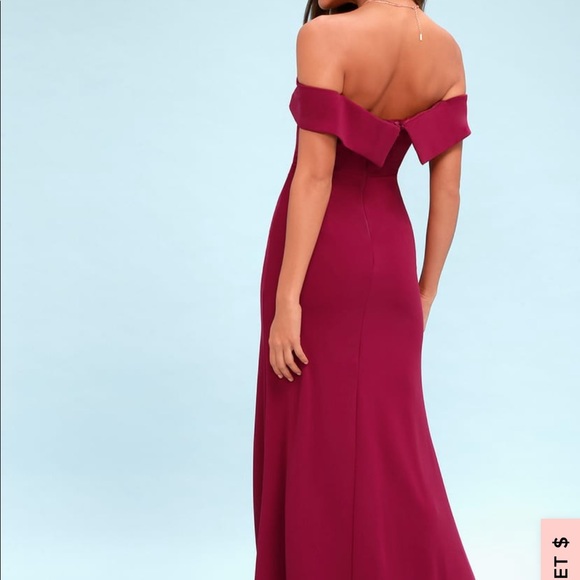 Song of Love Off-the-Shoulder Maxi Dress - Picture 3 of 7